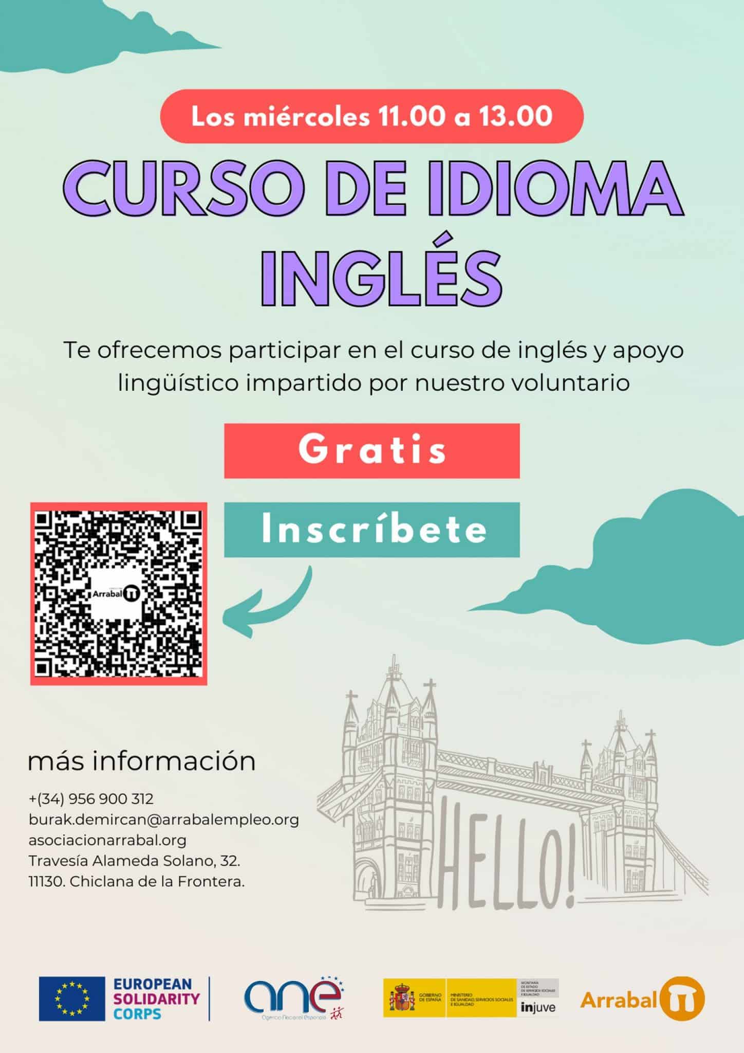 CURSO DE IDIOMAS INGLÉS - Asociación Arrabal-AID